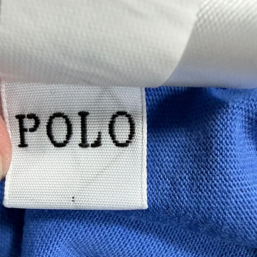 Polo Ralph Lauren Mens Blue Polo 1967 Graphic T-Shirt Classic Fit Large